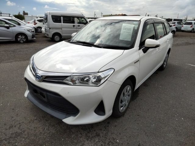 4505 Toyota Corolla fielder NKE165G 2018 г. (LUM Nagoya Nyusatsu)